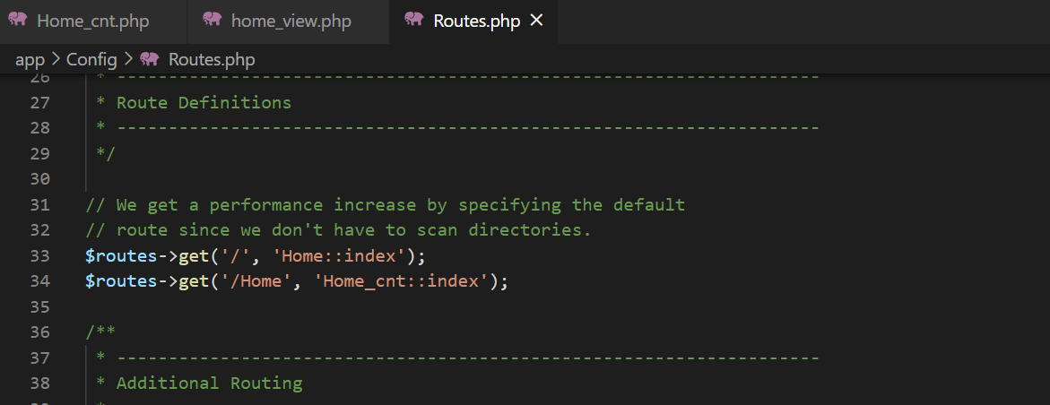 php route class